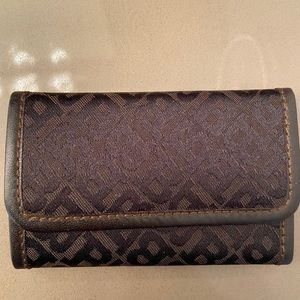 Bally Nylon and Leather Key Holder